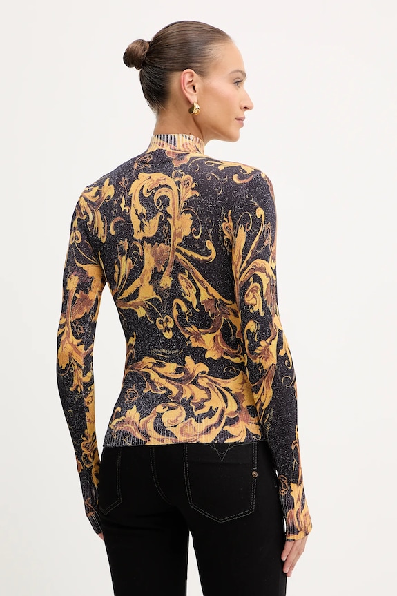 Oblečenie Sveter Versace Jeans Couture 79HAFM04.CMN04 hnedá