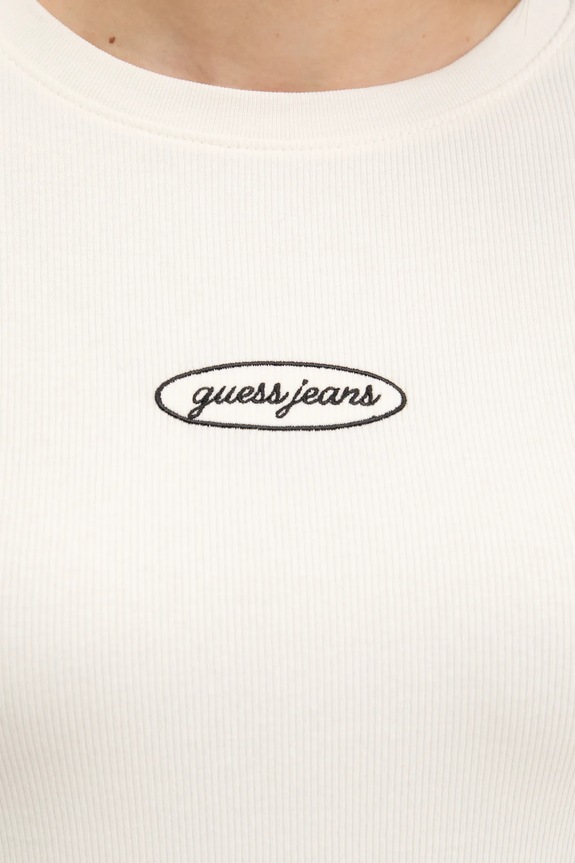 Guess Jeans camicia a maniche lunghe W5YP38.KA0H1 beige