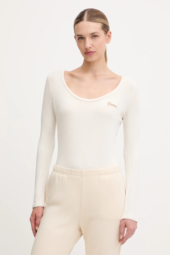 Guess body ALBA aplikacja beżowy V5BP09.KCBF1