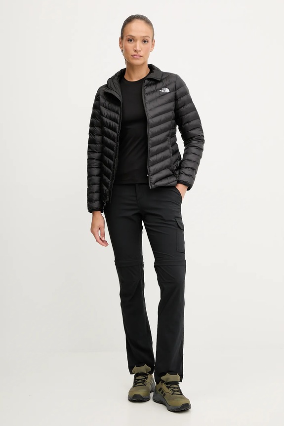 The North Face longsleeve sportowy Shadow NF0A8E1EJK31 czarny SS26