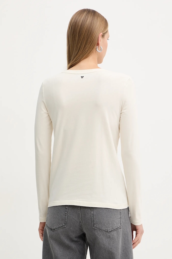 Odzież Weekend Max Mara longsleeve RENOIR 2525946032600 beżowy