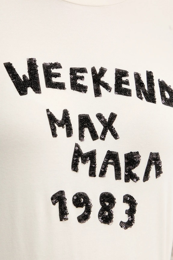 Weekend Max Mara longsleeve RENOIR 2525946032600 beżowy
