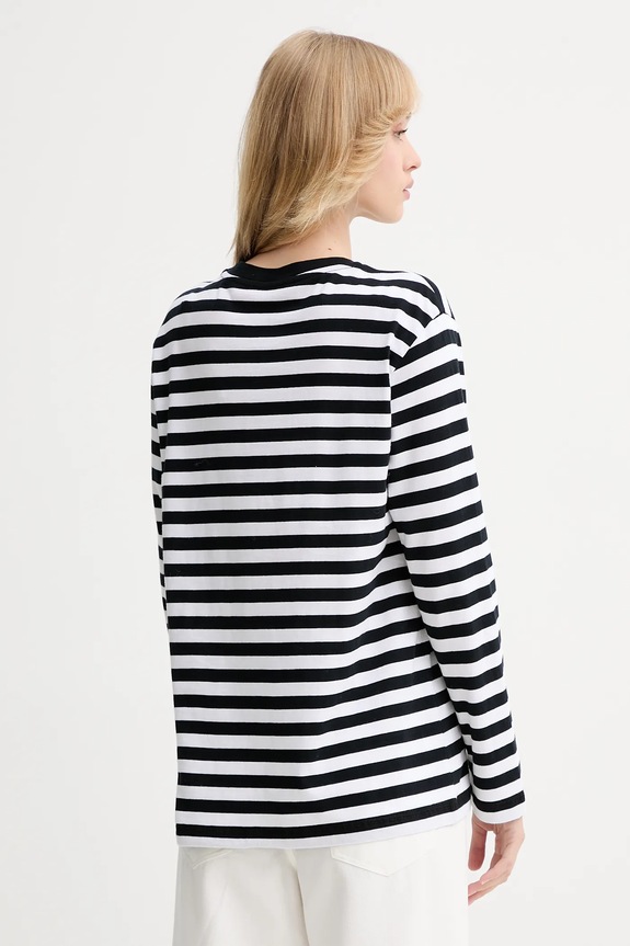 Odzież ZADIG&VOLTAIRE longsleeve bawełniany JWTS02839 czarny