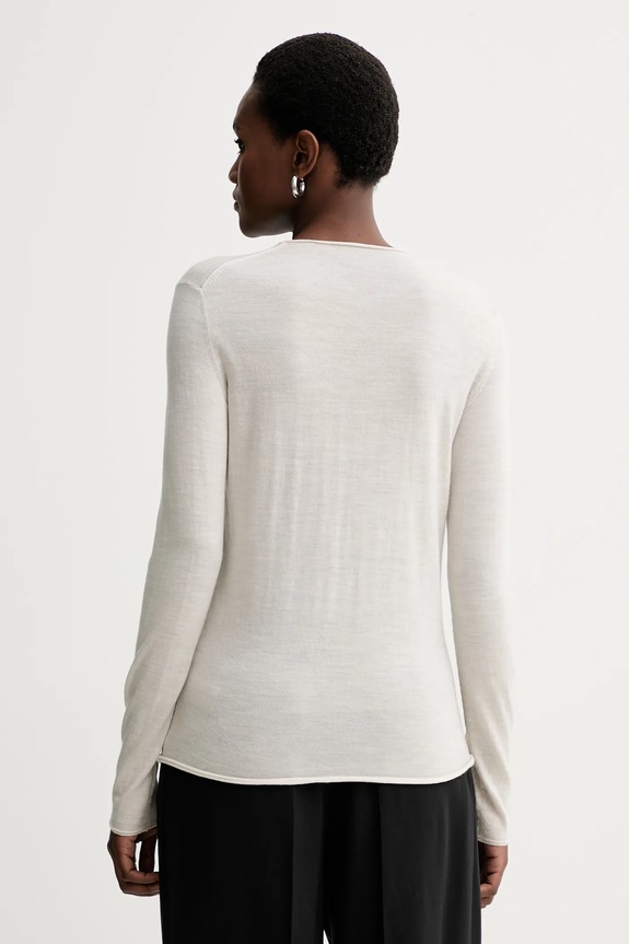 Îmbrăcăminte ZADIG&VOLTAIRE pulover de lână KWSW02802 bej