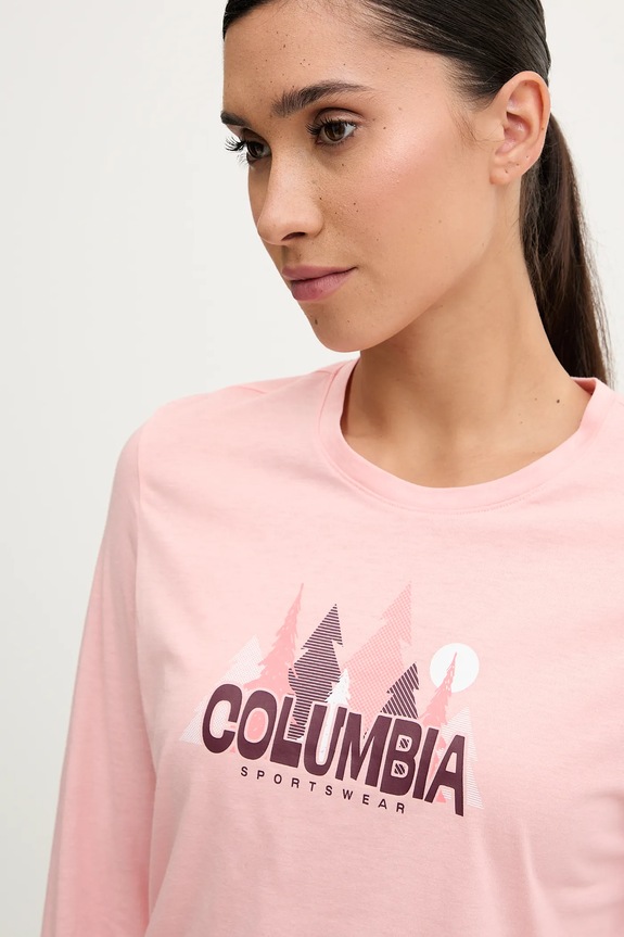 Μακρυμάνικο Columbia Ruby Springs ροζ 2135241