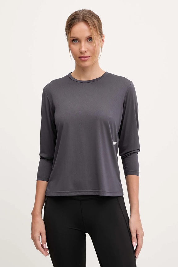 Majica dugih rukava za trening Hummel Planet friendly siva 229984