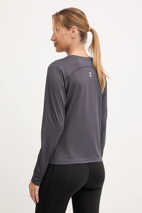 Odjeća Majica dugih rukava za trening Hummel 229984 siva