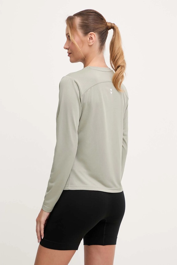 Odjeća Majica dugih rukava za trening Hummel 229984 zelena