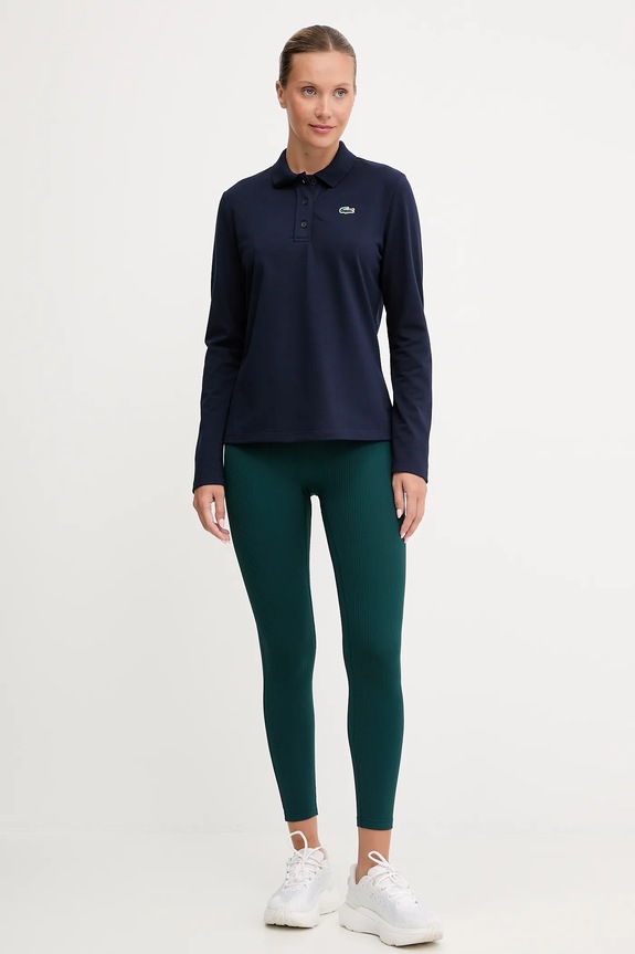 Majica dugih rukava Lacoste PF4567 mornarsko plava AW25