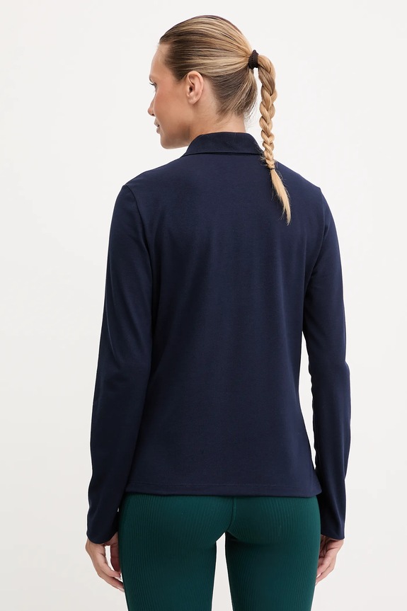 Odjeća Majica dugih rukava Lacoste PF4567 mornarsko plava