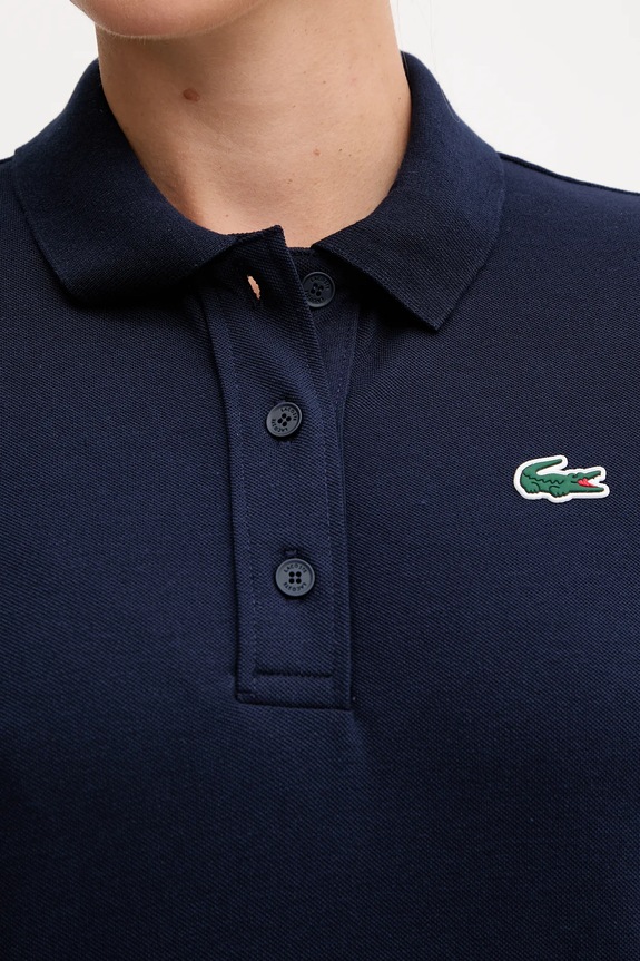 Majica dugih rukava Lacoste PF4567 mornarsko plava