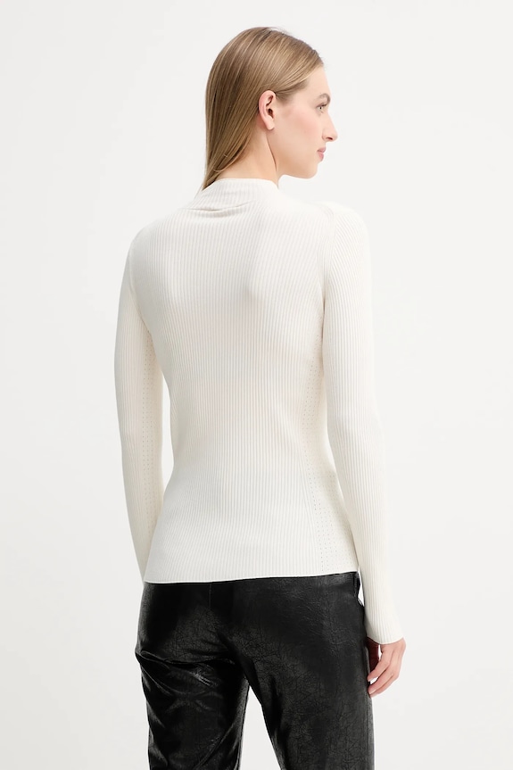 Odzież Kenzo sweter FF62TO6123LG beżowy