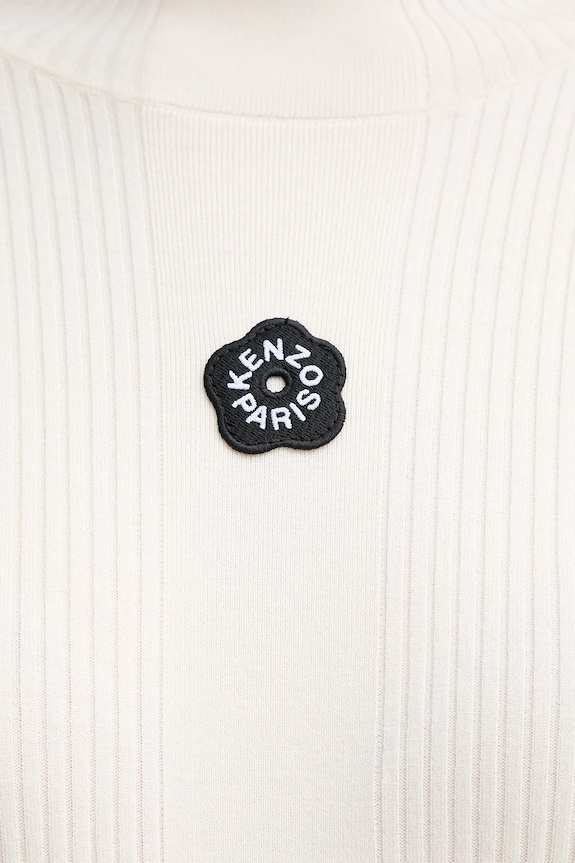 Kenzo sweter FF62TO6123LG beżowy
