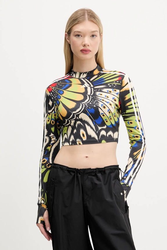adidas longsleeve x Farm Rio wzorzyste czarny JL8650