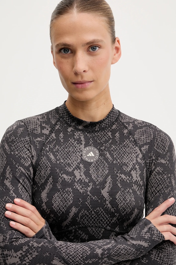 adidas by Stella McCartney mânecă lungă de antrenament TruePurpose maro JW4567