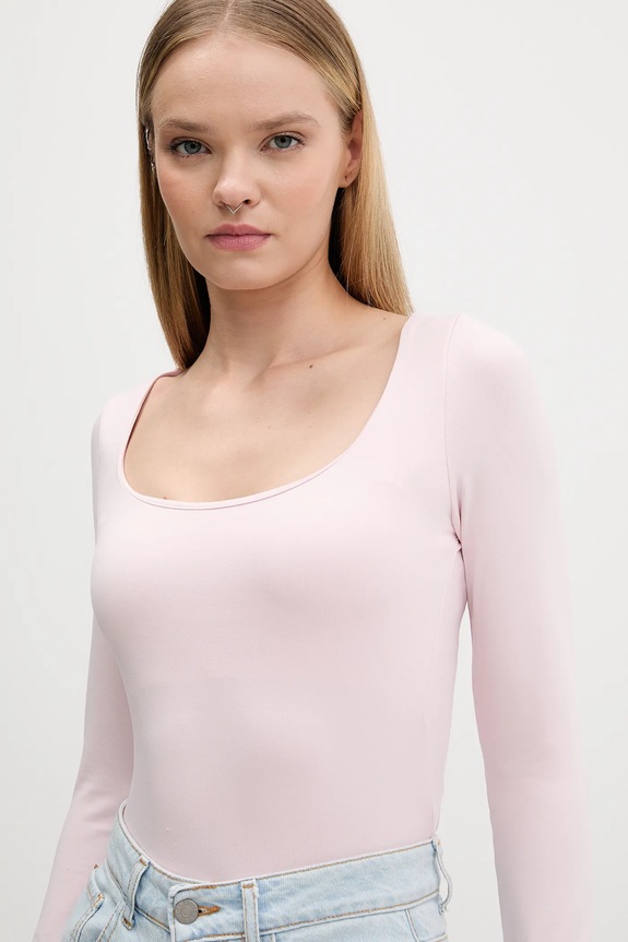 Μακρυμάνικο Hollister Co. ροζ KI339.5251.610