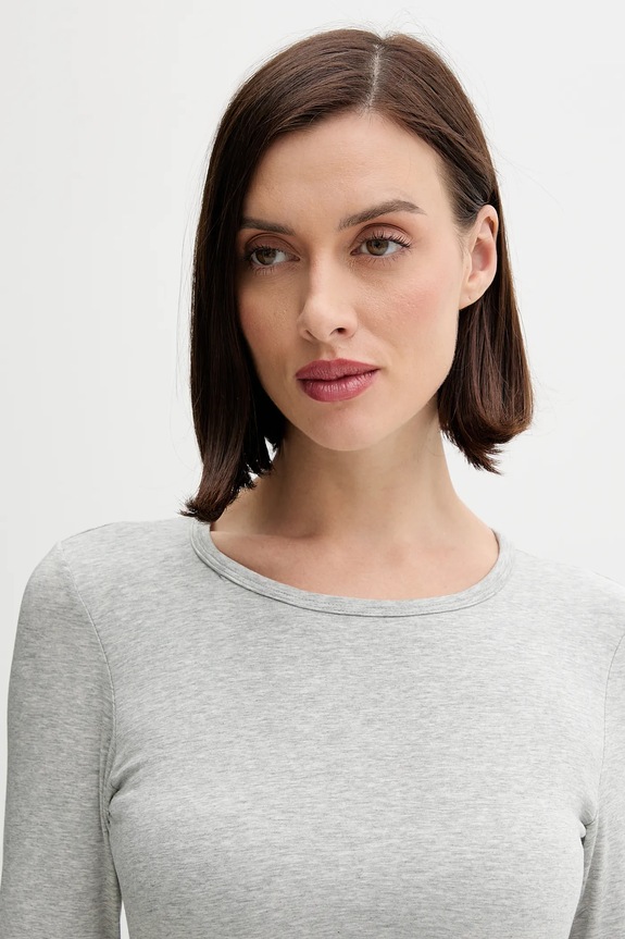 Calvin Klein Underwear hosszú ujjú szürke LV00QF8600
