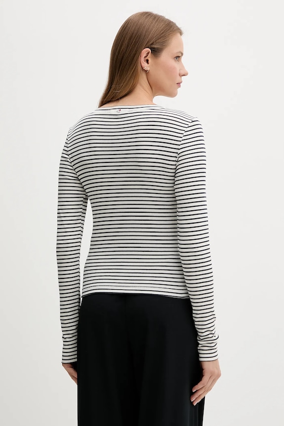 Ruházat Tommy Hilfiger hosszú ujjú UW0UW06090 sötétkék