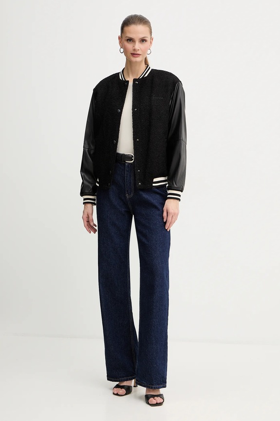 Majica z dolgimi rokavi Armani Exchange XW001353.AF17173 bež AW25