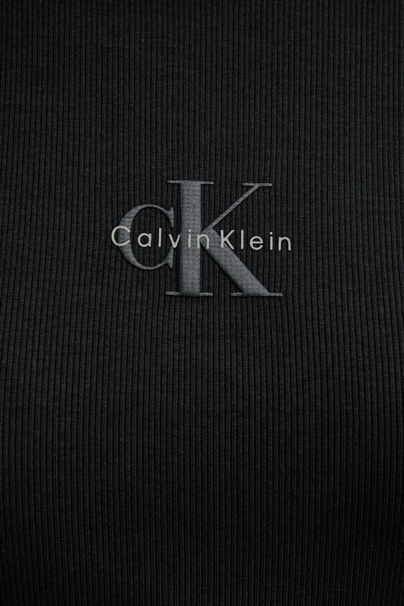 Calvin Klein Jeans longsleeve LV047A803G czarny