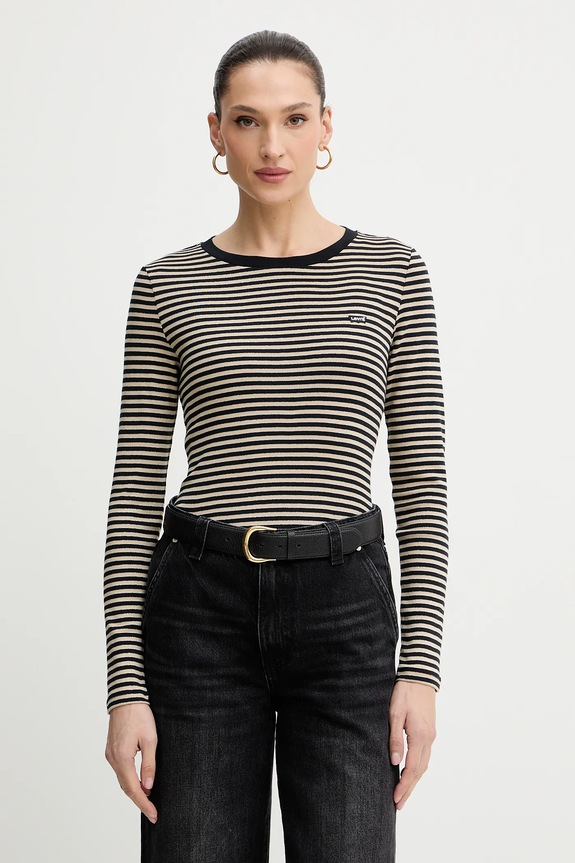 Levi's longsleeve curele negru 000KL.0017