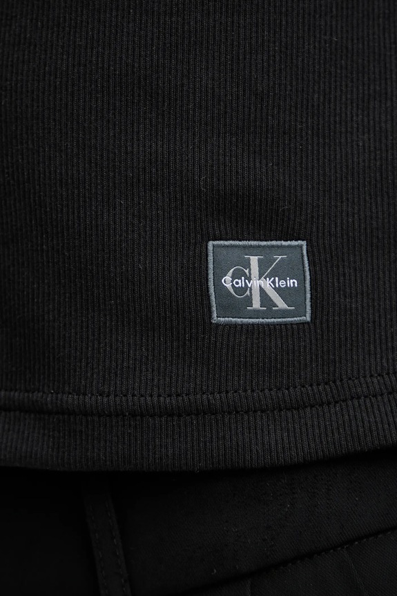 Calvin Klein Jeans cardigan de damă din bumbac cu elastan LV047C204G negru