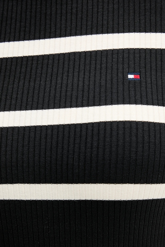 Tričko Tommy Hilfiger WW0WW47308 čierna