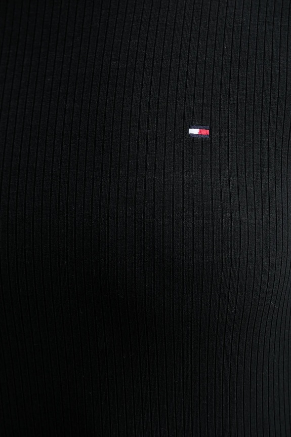 Μακρυμάνικο Tommy Hilfiger WW0WW47309 μαύρο