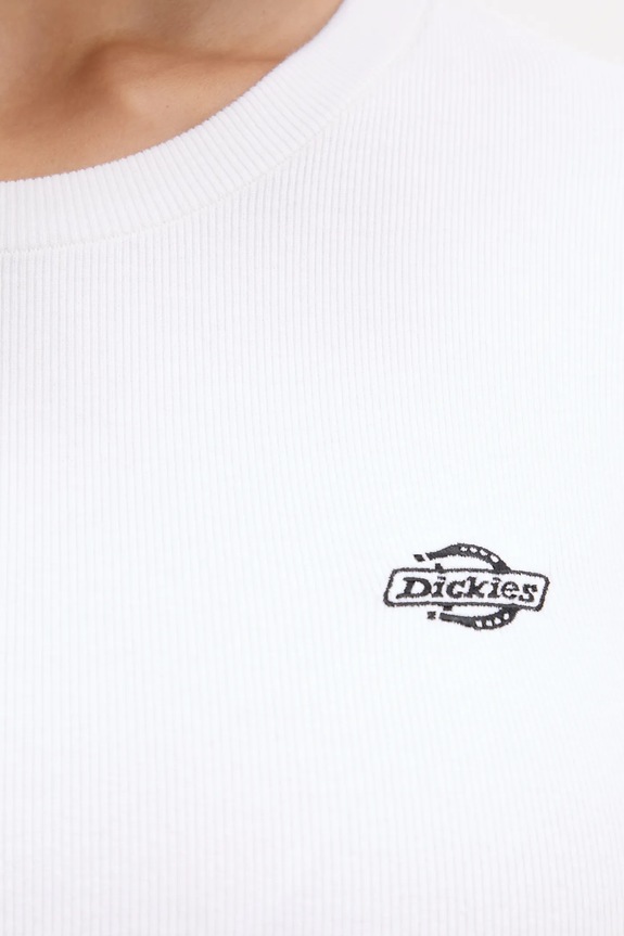 Tričko s dlhým rukávom Dickies biela DK0A87QA