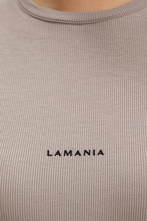 La Mania longsleeve damski z wiskozą GIN beżowy
