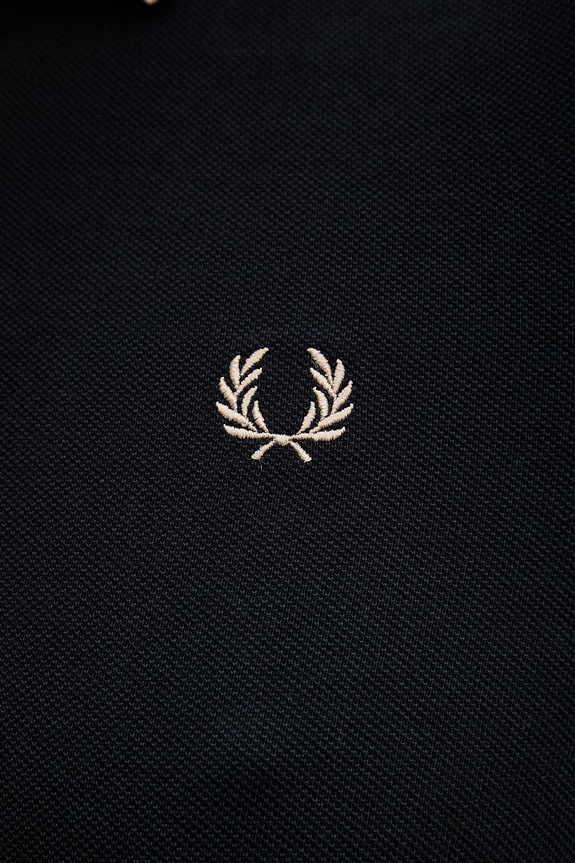 Fred Perry longsleeve bawełniany G3636 granatowy