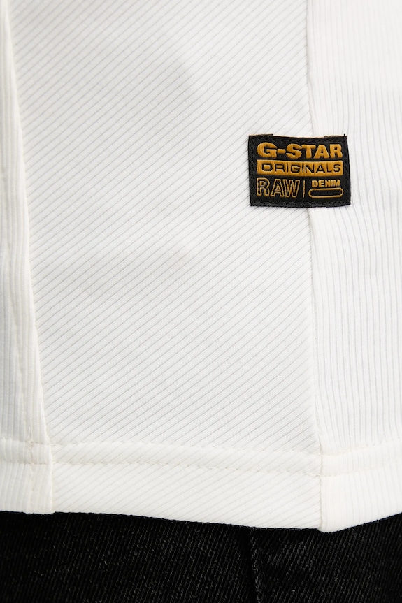Tričko s dlhým rukávom G-Star A line slim rib D26903.E136 béžová