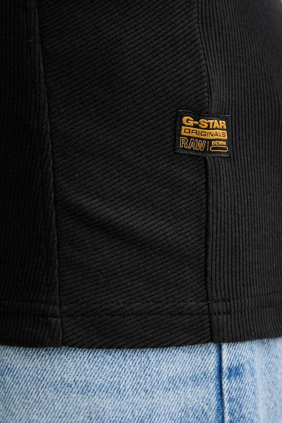 Tričko s dlhým rukávom G-Star A line slim rib D26903.E136