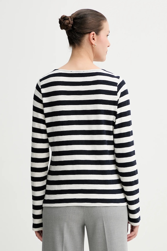 Odzież Marc O'Polo longsleeve bawełniany 508301452145 biały