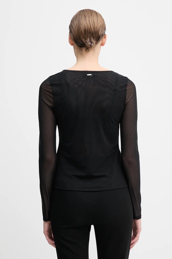 Odzież Dkny longsleeve DJ5T1581 czarny