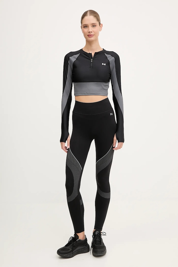 Μακρυμάνικο προπόνησης Under Armour 6003981 μαύρο AW25