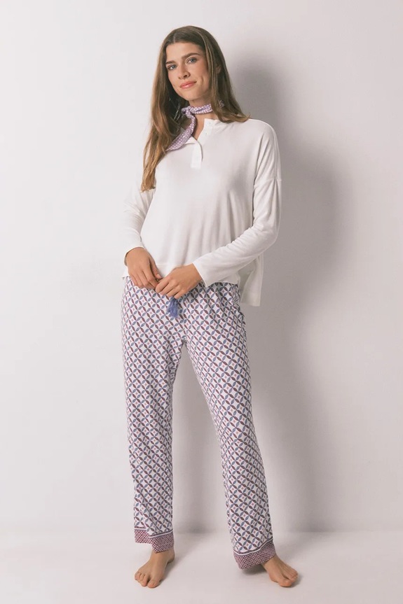 women'secret longsleeve biały 3272290