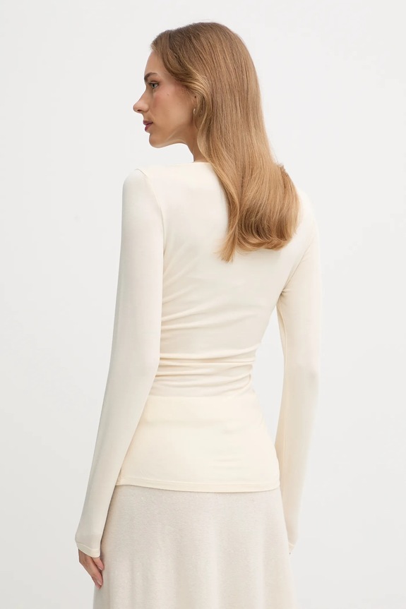 Ρούχα Μακρυμάνικο United Colors of Benetton 37UKD10BA μπεζ