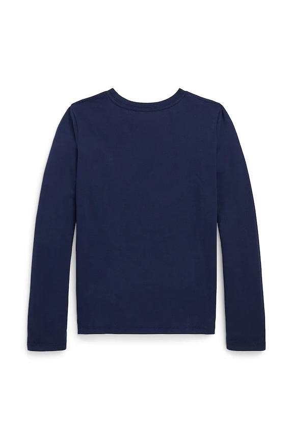 Παιδικό βαμβακερό μακρυμάνικο Polo Ralph Lauren 313841122029 σκούρο μπλε AW25