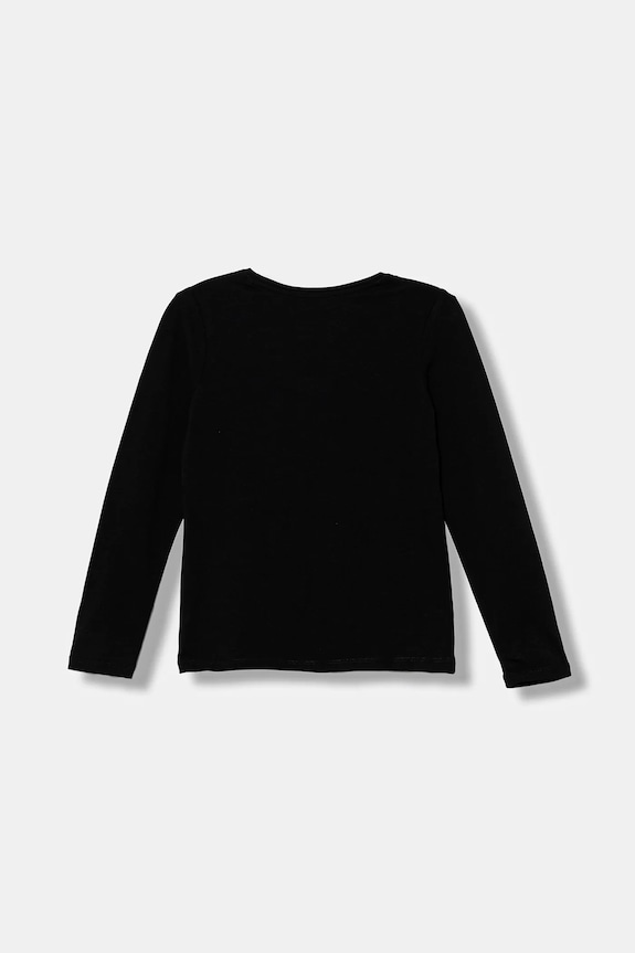 Guess maglietta a maniche lunghe per bambini J5YI01.K6YW4.9BYA nero AW25