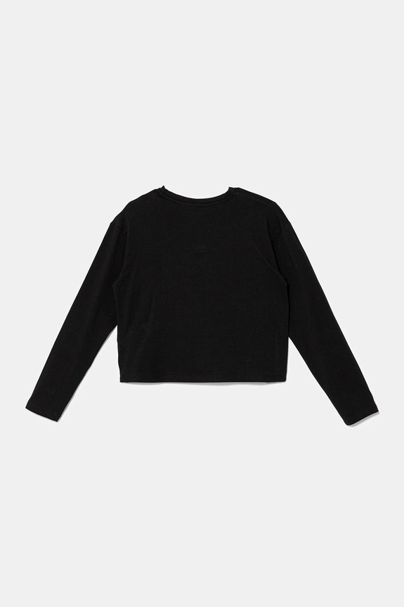 Guess longsleeve dziecięcy J5YI03.K6YW4.9BYA czarny AW25