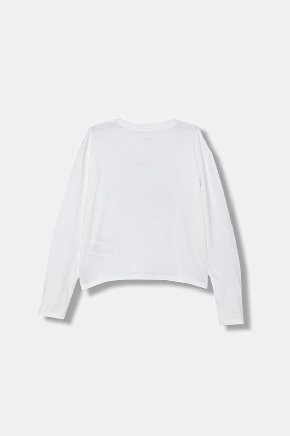 Guess longsleeve dziecięcy J5YI20.K6YW4.9BYA biały AW25