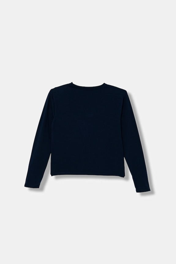 Dětské tričko s dlouhým rukávem Guess J5YI20.K6YW4.9BYA námořnická modř AW25