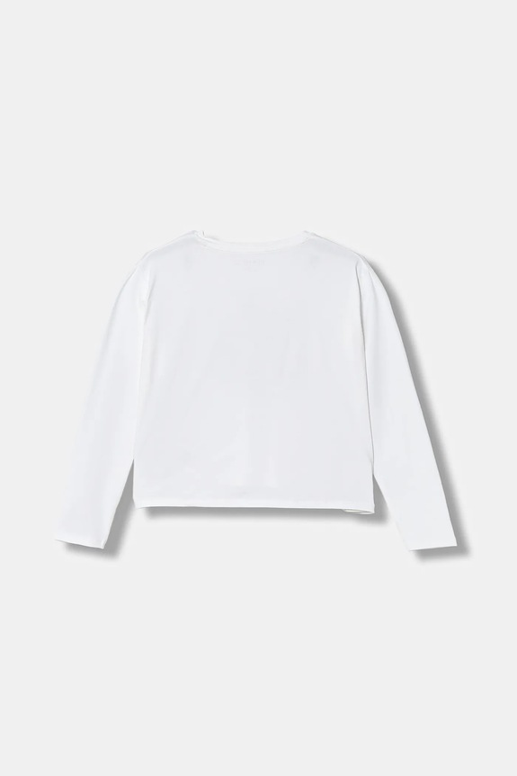 Guess longsleeve dziecięcy J5YI32.K6YW4.9BYA biały AW25