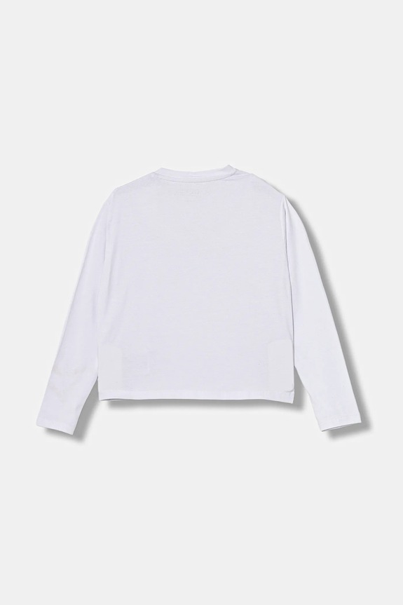 Guess longsleeve dziecięcy J5YI36.K6YW4.9BYA biały AW25