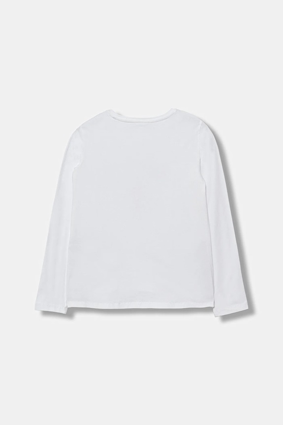 Guess longsleeve dziecięcy K5YI10.K6YW4.9BYA biały AW25