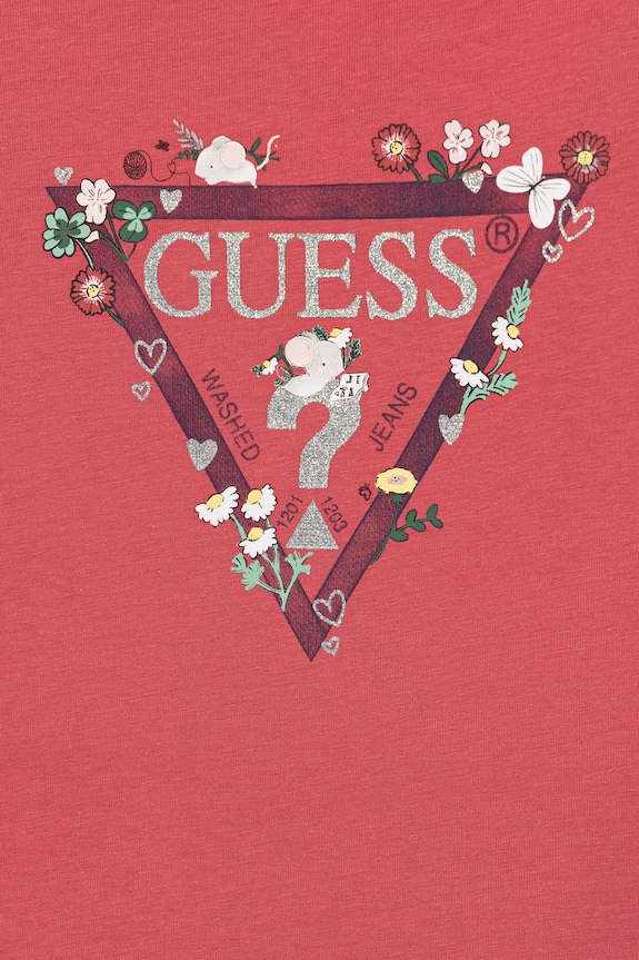 Fete Guess longsleeve copii K5YI16.K6YW4.9BYA roz