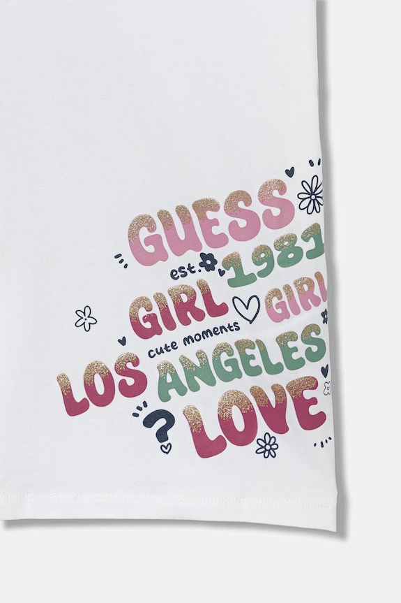 Κοριτσίστικα Παιδικό μακρυμάνικο Guess K5YI22.K6YW4.9BYA λευκό