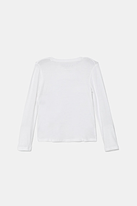 Guess longsleeve dziecięcy K5YI26.KAPO0.9BYA biały AW25