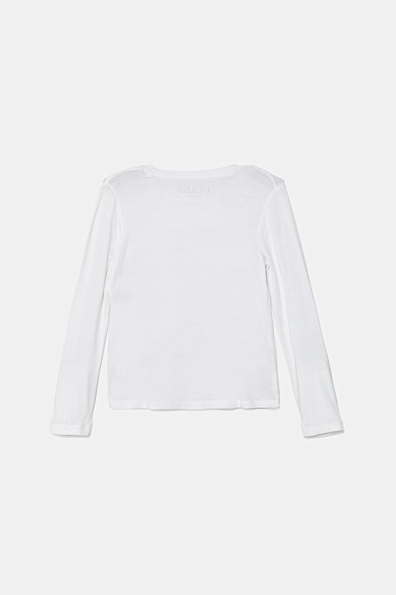 Guess longsleeve dziecięcy K5YI26.KAPO0.9BYA biały AW25